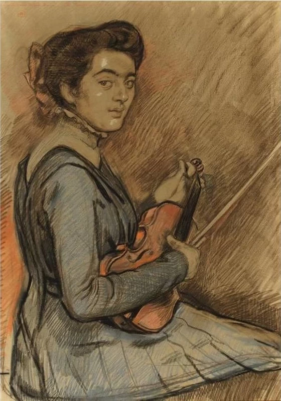 Ritratto di Renée Druet